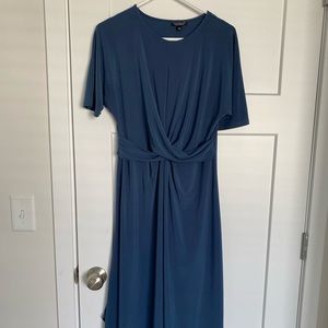 Topshop Asymmetric MIDI Dress